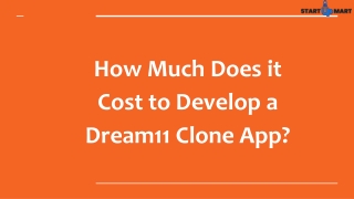 How Much Does it Cost to Build a Dream11 Clone App?