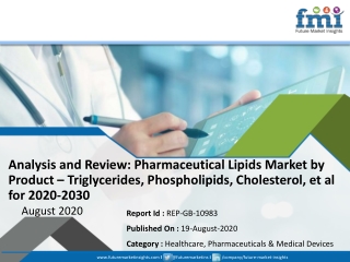 Pharmaceutical Lipids Market