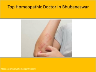 Top Homeopathy Doctor In Bhubaneswar