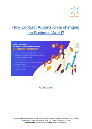 How Contract Automation is Changing the Business World?