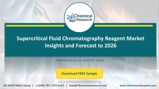 Supercritical Fluid Chromatography Reagent Market Insights and Forecast to 2026