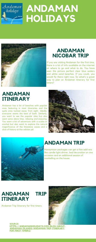 Andaman Nicobar trip