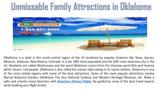 Unmissable Family Attractions in Oklahoma