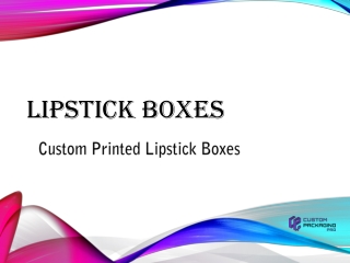 Lipstick Boxes