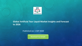 Global Artificial Tear Liquid Market Insights and Forecast to 2026