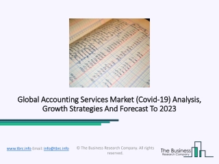 Accounting Services Market Growth Insights, Impact Of Covid-19 Analysis, Applications