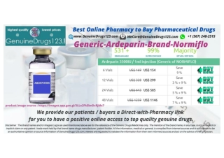 Generic Ardeparin Brand Normiflo Cost