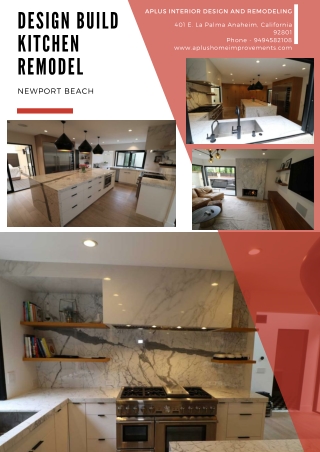 Design Build Kitchen Remodel Newport Beach