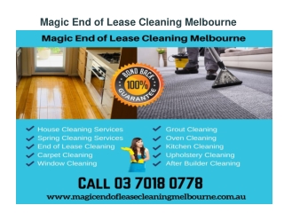 End of Lease Cleaning Melbourne