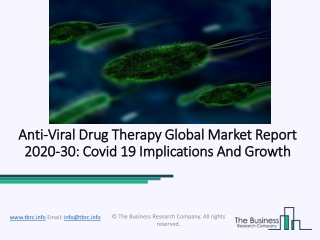 Anti-Viral Drug Therapy Market Size, Growth, Opportunity and Forecast to 2030