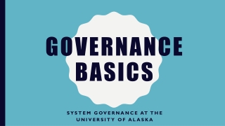 Governance Basics