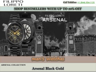 Filippo Loreti Reviews: Arsenal Black Gold