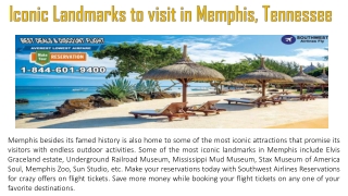 Iconic Landmarks to visit in Memphis, Tennessee