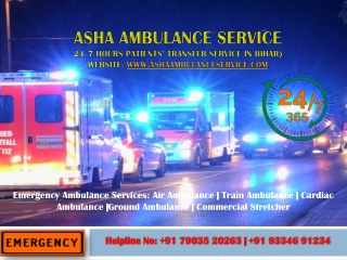 Fast & Easy to Use- Ambulance Service in Patna | ASHA