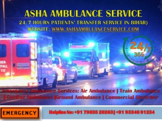 24/7 Local at One Call – Emergency Ambulance Services in Patna | ASHA