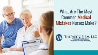 What Are The Most Common Medical Mistakes Nurses Make?