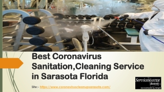 Professional Coronavirus Sanitation Sarasota Service