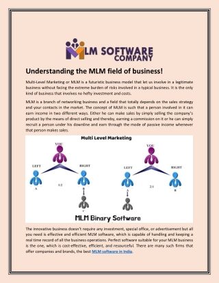Understanding the MLM field of business