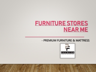 Furniture Stores Near Me