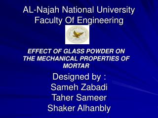 AL-Najah National University Faculty Of Engineering
