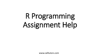 R Programming Assignment Help