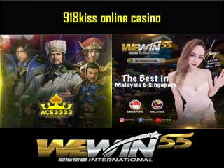 918kiss online casino is the best place for the people