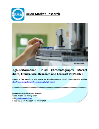 High-Performance Liquid Chromatography Market Research and Forecast 2019-2025