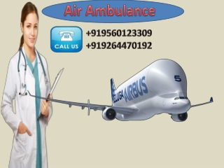 Hi-tech Air Ambulance Service in Bokaro and Ranchi by Medivic Aviation