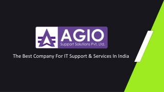 Agio: Landing Page Designing Services