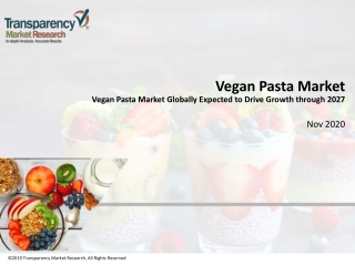 Vegan Pasta Market