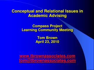 The context for this session: A continued focus on student learning, engagement and success.