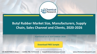 Butyl Rubber Market Size, Manufacturers, Supply Chain, Sales Channel and Clients, 2020-2026