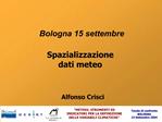 Bologna 15 settembre