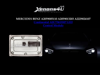 Mercedes Benz A2059005110 A2059013203 A2229024107 Continental A2c73613507 Led Control Module