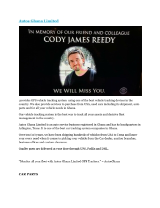 Cody James Reedy NCIS