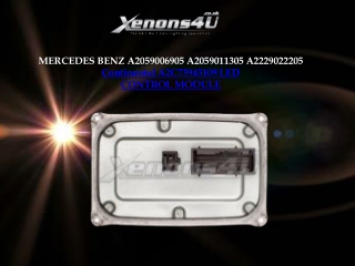 Mercedes Benz A2059006905 A2059011305 A2229022205 Continental A2c73943109 Led Control Module