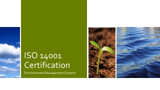 ISO 14001 Certification