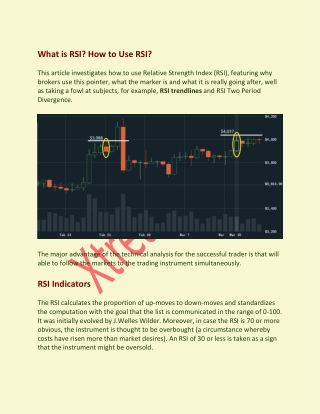 What is RSI? How to Use RSI?