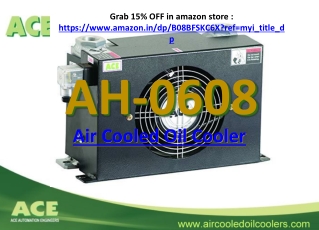 Air Cooled Oil Cooler - AH 0608