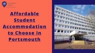 Affordable Student Accommodation to Choose in Portsmouth