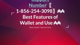 ₳₳ COpay Wallet Support Number〖1-856-254-3098〗₳₳ Best Features of Wallet and Use ₳₳