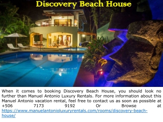 Discovery Beach House