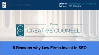 5 Reasons Why Law Firms Invest in SEO