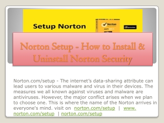 Support for Norton.com/setup Product’s & Install Norton setup