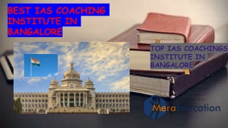 Find Best IAS coaching Institute in Bangalore | 9650268272