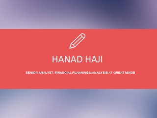 Hanad Haji - Financial Professional From Arlington, VA