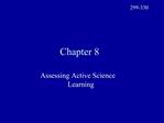 Assessing Active Science Learning