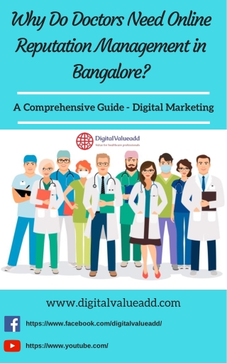 Why Do Doctors Need Online Reputation Management in Bangalore | Digital Valueadd