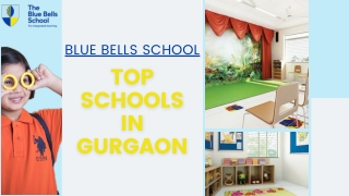 Pre Primary School in Gurgaon | The Blue Bells School