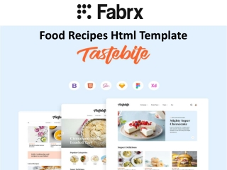 Food Recipes Html Template